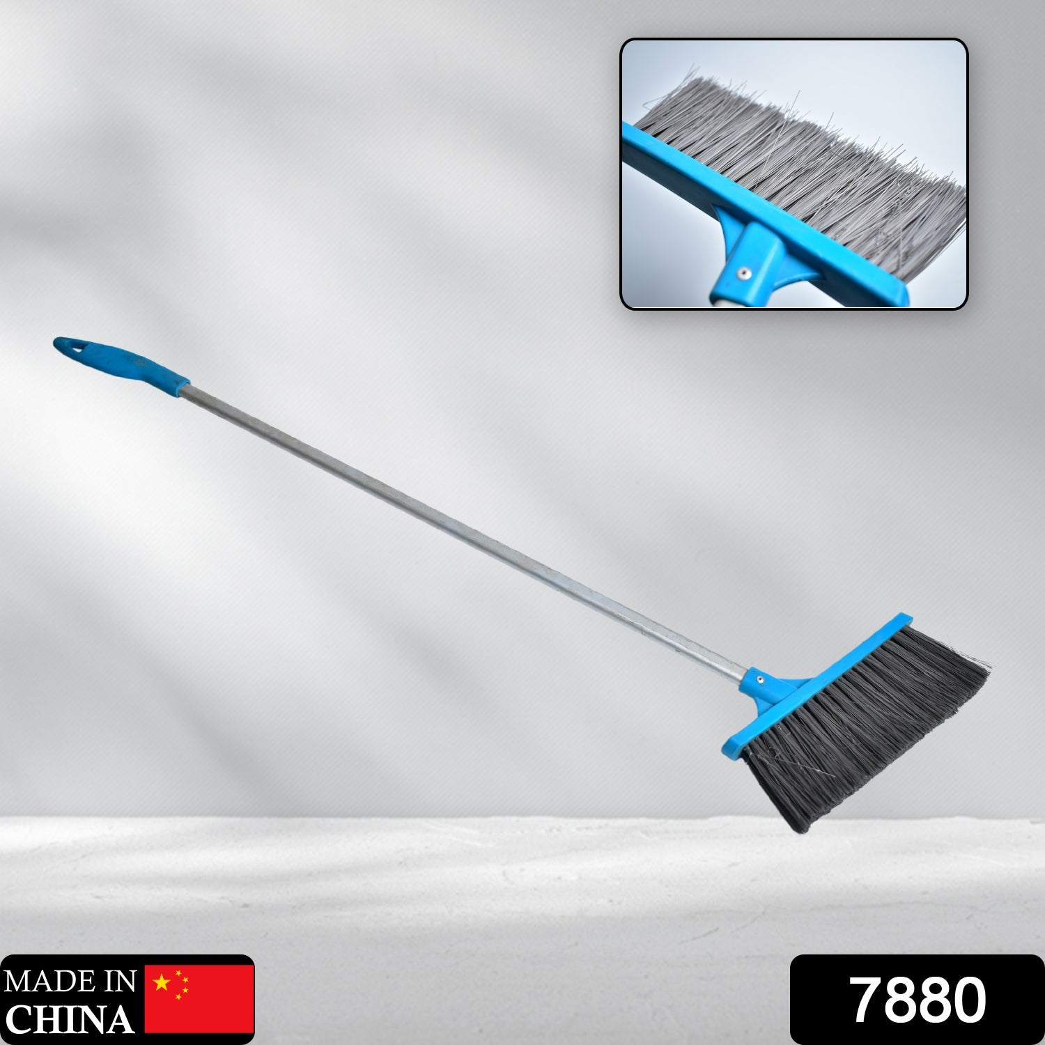 7880 Long Handle - Floor Scrub Brushes for Cleaning Shower, Stiff Bristle Scrubber Brush for Bathroom, Bathtub, Tub, Tile Floors, Garage 7880 Long Handle - Floor Scrub Brushes for Cleaning Shower, Stiff Bristle Scrubber Brush for Bathroom, Bathtub, Tub, Tile Floors, Garage